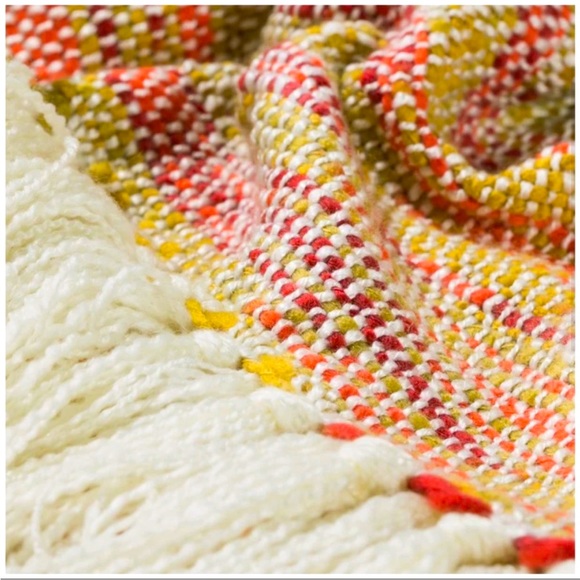 Blood Orange Chunky Yarn Multicolor Throw
Blanket - Picture 6 of 6